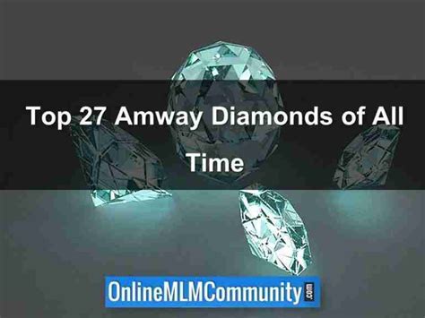 current amway diamonds